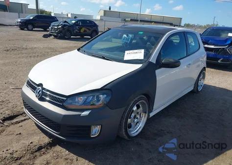 2012 Volkswagen Gti 2-Door z USA, uszkodzony, nr VIN WVWED7AJ6CW170066